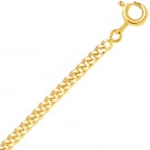 Chaine or maille gourmette - Autre version
