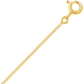 Chaine or maille Gourmette 9 carats - Autre version