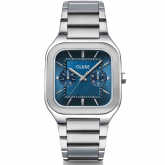 Cluse Quadrus Multifunction Watch Steel - Blue - Autre version