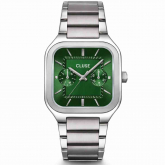 Cluse Quadrus Steel - Multifunction - Green - Autre version