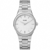Cluse Vigoureux H-Link Silver Snow White/Silver