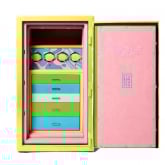 Coffre Montre et bijoux Wolf 1834- Bea Bongiasca Atlas 4 Piece Winder Safe - yellow - Autre version