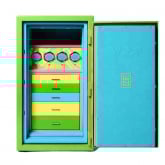 Coffre Montre et bijoux Wolf 1834- Bea Bongiasca Atlas 4 Piece Winder Safe - Green - Autre version