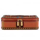 Coffret  Bijoux de voyage Wolf 1834 - Ida Travel Zip Jewellery Case - Orange - Autre version