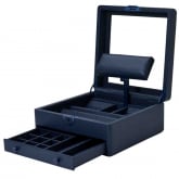 Coffret Montre et bijoux Earth Watch Stand Box Wolf 1834 - Midnight Blue - Autre version