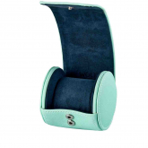 Coffret Montre Seltzer Single Watch Roll Wolf 1834 - vert et bleu - Autre version