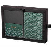 Coffret Passeport et �tui � cartes Wolf 1834  - Autre version