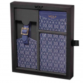 Coffret Passeport - Etui � cartes - �tiquette � bagages Wolf 1834  - Autre version