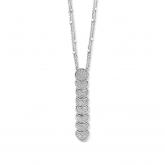 Collier Argent avec oxyde de zirconium - Naiomy