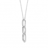 Collier Argent pavage Zirconium - Naiomy 