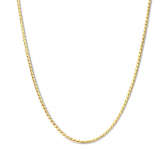 Collier argent plaqu or jaune- Naiomy - Pour complter