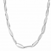 Collier Argent Serti d'oxydes - Naiomy