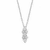 Collier Argent Serti d'oxydes  - Naiomy