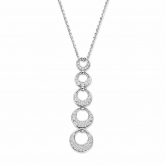 Collier Argent Serti d'oxydes  - Naiomy