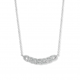 Collier Argent serti de Zirconium - Naiomy