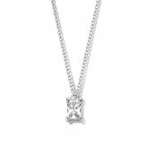 Collier Argent  serti de Zirconium - Naiomy