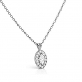 Collier diamant Marquise de Synth�se - Autre version