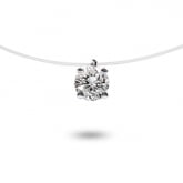 Collier diamant Nylon 0.15 ct  - Autre version