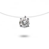 Collier diamant Nylon 0.20 ct  - Autre version