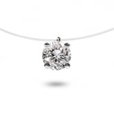 Collier diamant Nylon 0.30 ct  - Autre version