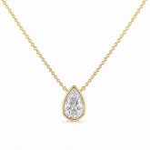 Collier diamant Poire - Autre version