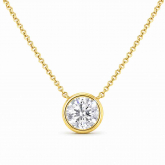 Collier diamant serti clos - Pour compl&eacute;ter