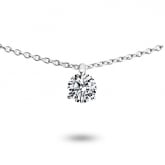 Collier diamant solitaire - Pour compléter