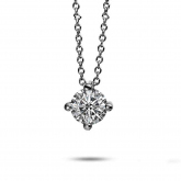 Collier Diamant Solitaire - 4 Griffes - Autre version