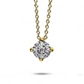Collier Diamant Solitaire - 4 Griffes - Autre version