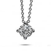 Collier Diamant Solitaire - 4 Griffes - Autre version