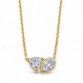 Collier Diamants - Duet Collection - Mérité - Autre version