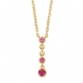 Collier en argent plaqué or et Oxydes - Naiomy  - Pour compl&eacute;ter