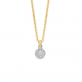 Collier en argent plaqué or jaune - Oxydes - Naiomy  - Pour compl&eacute;ter