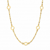 Collier en argent - plaqu or - Naiomy