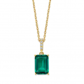 Collier en argent plaqué or - Oxydes - Naiomy  - Pour compl&eacute;ter
