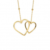 Collier en argent plaqué or - Oxydes - Naiomy  - Pour compl&eacute;ter