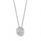 Collier en Argent serti d'oxydes de zirconium - Naiomy