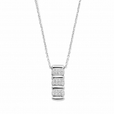 Collier en Argent Serti d'oxydes - Naiomy 