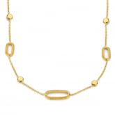 Collier en or jaune - Pour compl�ter