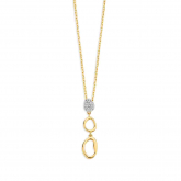 Collier en plaqué or jaune  - Oxydes - Naiomy  - Pour compl&eacute;ter
