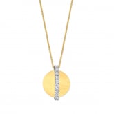 Collier or et diamants - Pour complter