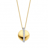Collier or et diamants - Pour complter