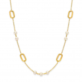 Collier or et perles - Pour compl&eacute;ter