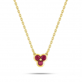 Collier Rubis - Autre version