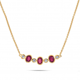 Collier Rubis et diamant - Pour compléter