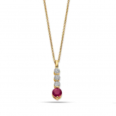 Collier Rubis et diamant - Pour compl�ter