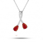 Collier Rubis - Autre version