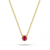 Collier Rubis - Autre version