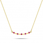 Collier Rubis - Autre version