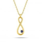 Collier Saphir - Autre version